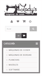 Mobile Screenshot of maquinasdecoserladys.es